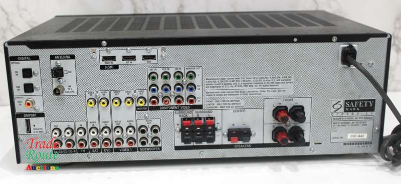 SONY Multi Channel AV Receiver - STR-KM5000 200W - NO POWER - Salvage Stock - For Spares or Repair