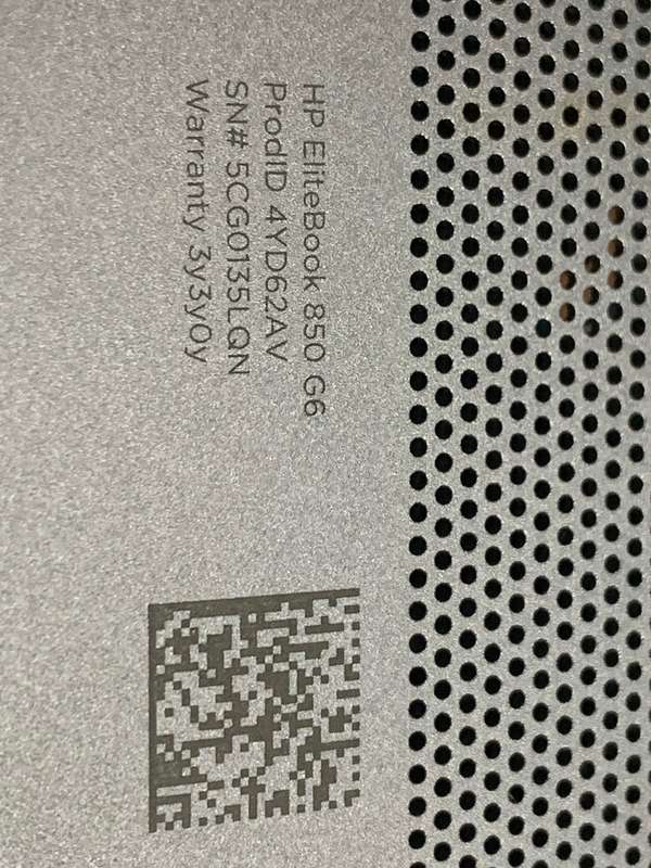 HP 850 G6 Laptop | For Spares - Salvage Stock
