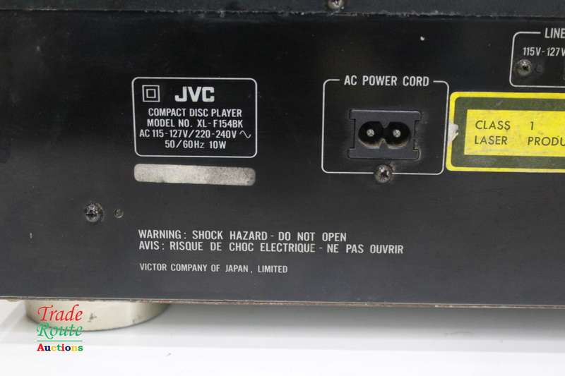 JVC XL-F154 5-Disc Compact Disc Automatic Changer - Faulty for Spares