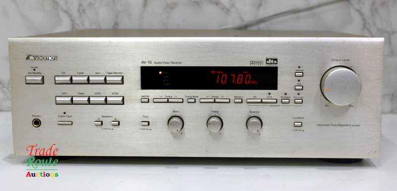 Nakamichi AV-10 AV Receiver - Powers on / No Sound Salvage Stock Faulty
