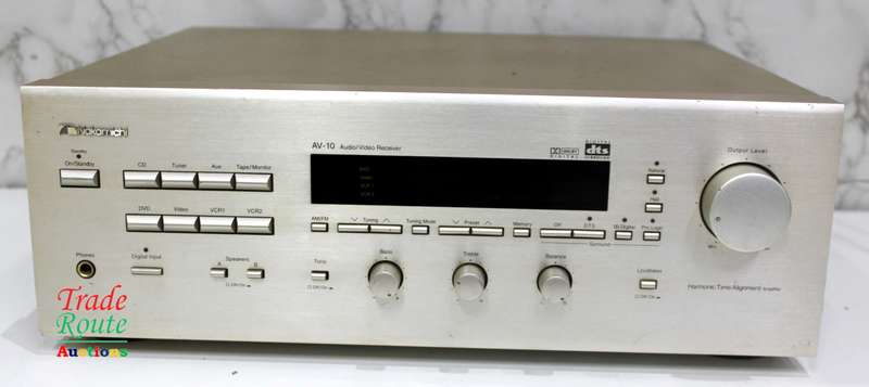 Nakamichi AV-10 AV Receiver - Powers on / No Sound Salvage Stock Faulty