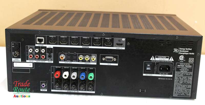 Harman Kardon AVR 1700 5.1-Channel Network-Connected Audio/Video Receiver with AirPlay + Remote