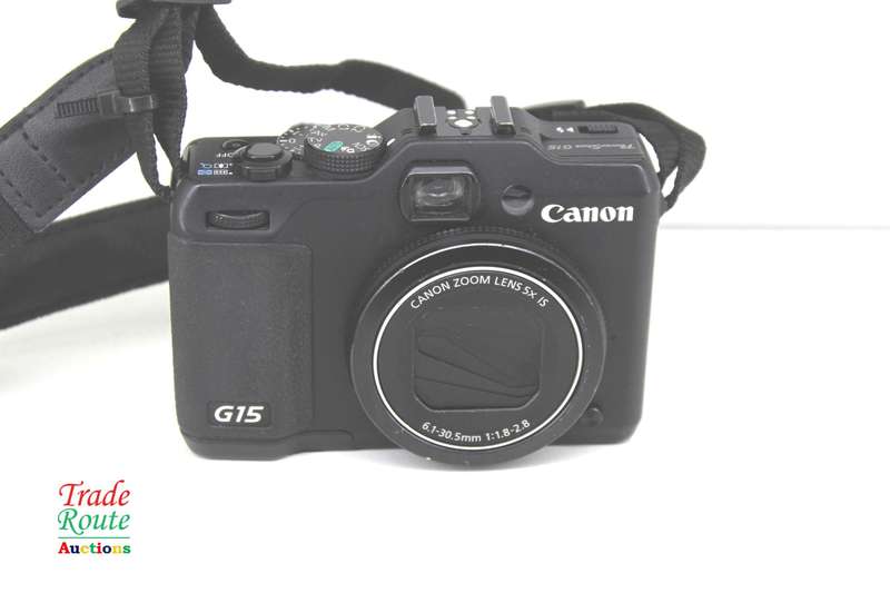 Canon PowerShot G15 Digital Camera | 5X Optical Zoom