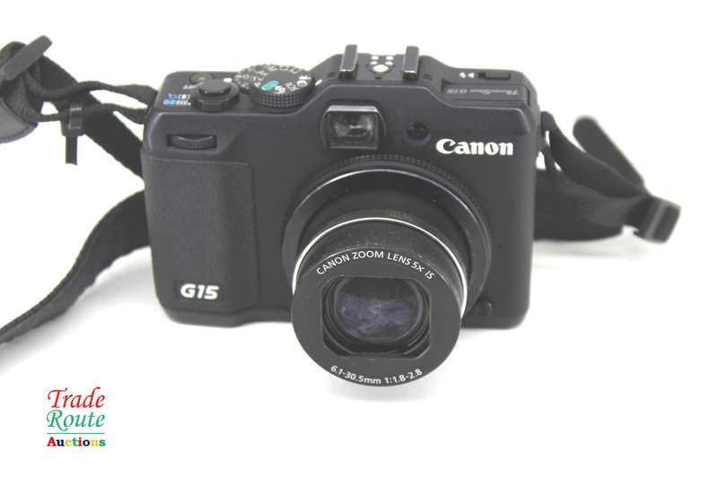 Canon PowerShot G15 Digital Camera | 5X Optical Zoom