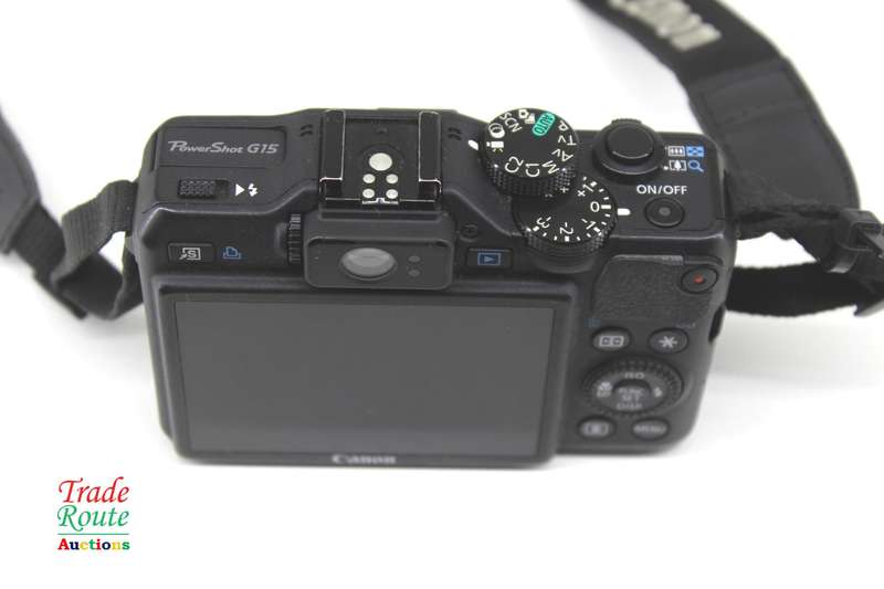 Canon PowerShot G15 Digital Camera | 5X Optical Zoom