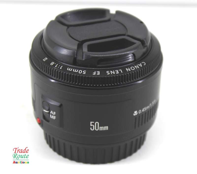 Canon EF 50mm f/1.8 II Lens - Fits Canon Cameras