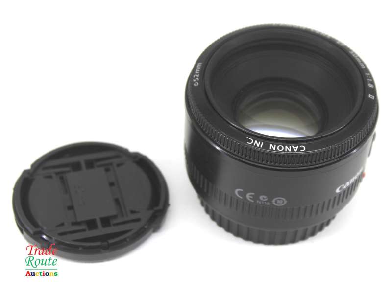 Canon EF 50mm f/1.8 II Lens - Fits Canon Cameras
