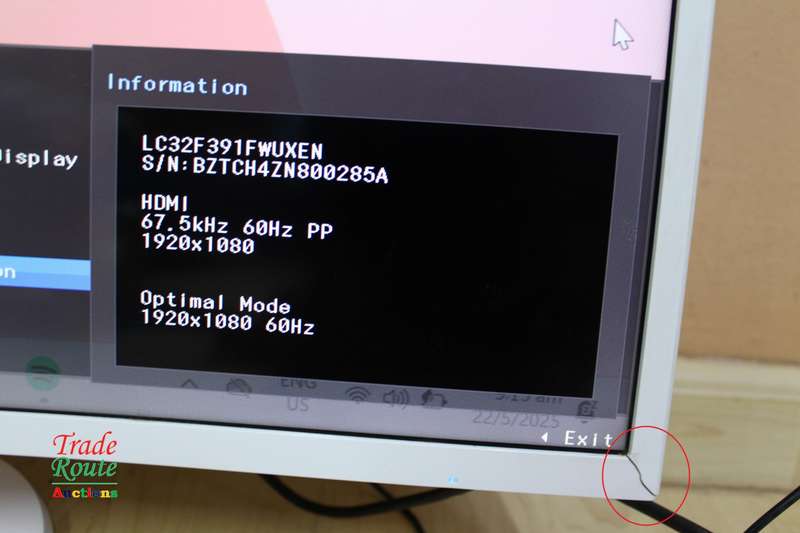 Samsung 32-inch Full HD Curved LED Monitor C32F391FWU 1920 x 1080