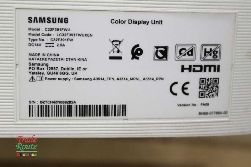 Samsung 32-inch Full HD Curved LED Monitor C32F391FWU 1920 x 1080
