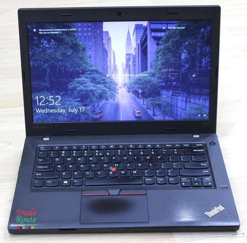 LENOVO THINKPAD L470 LAPTOP | CORE i5 7200U 7th Gen 2.5GHz | 16GB RAM | 512GB SSD