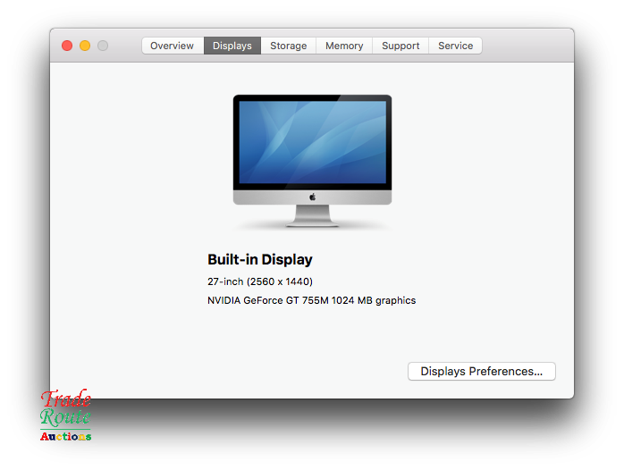 Apple iMAC 27 INCH | Core i5 3.2GHz 24GB RAM 1TB SSD Solid State * ULTRASLIM * Cracked outerglass