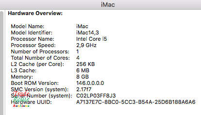 Apple iMAC 21.5 INCH Core i5 2.9 GHz | 8GB RAM | 1TB HDD | NVIDIA GeForce 750M * ULTRASLIM