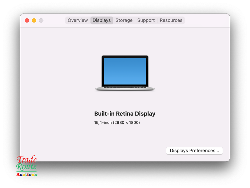 Apple MacBook Pro 15.4-inch  | Core i7 2.2GHz | 16GB RAM | 256GB SSD MID 2015 ** RETINA DISPLAY **