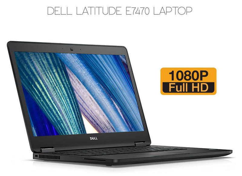 DELL LATITUDE E7470 LAPTOP ULTRABOOK  CORE i7 6600U 2.8GHz 6th Gen | 16GB RAM | 256GB SSD
