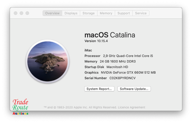 Apple iMAC | 27 INCH | Core i5 3.2GHz | 24GB RAM | 1TB HDD * ULTRASLIM  * Nvidia GeForce Graphics