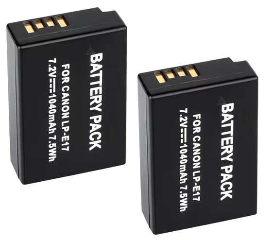 LP-E17 Replacement Battery for Canon 77D M3 M5 200D 250D 750D 760D 800D Cameras