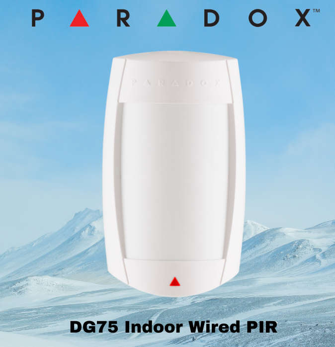 Paradox DG75+ Digiguard Pet Immune Wired Indoor Motion Detector (5 pcs sold as 1 lot)