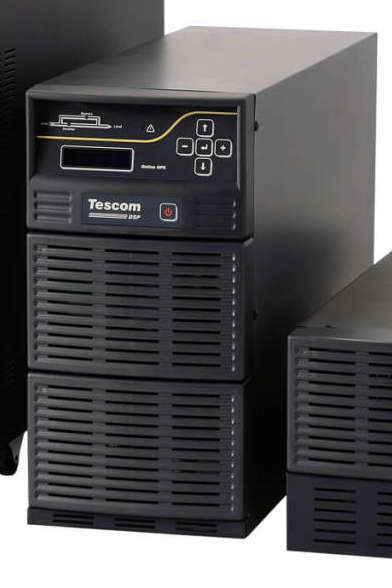 TESCOM ON-LINE UPS CL106D 6 KVA - Needs new batteries