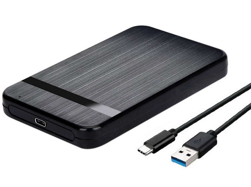 1 TB Seagate HDD with USB-C 3.1 External Case (1000 GB)