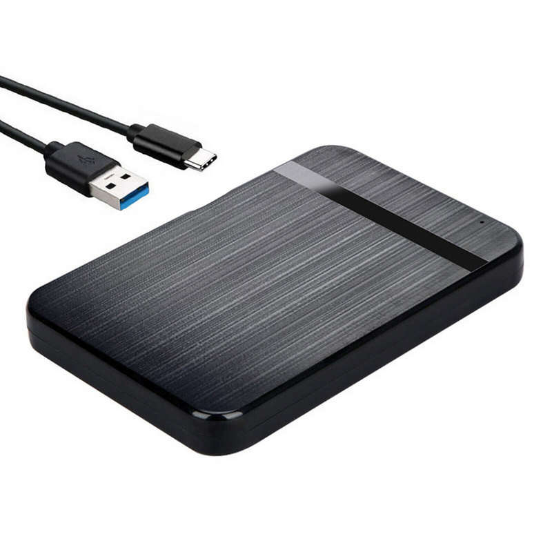 USB-C 3.1 Enclosure 2.5 Inch SATA HDD SSD External Case