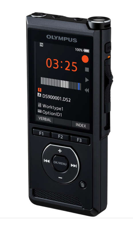 Olympus DS-9000 Professional Digital Voice Recorder - Handheld Voice Dictation Recorder