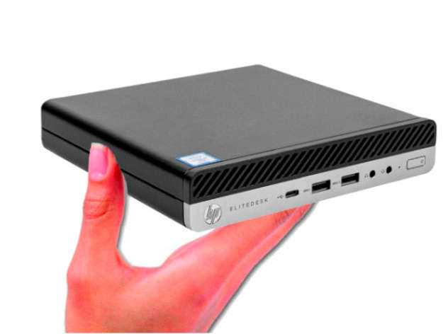 HP EliteDesk 800 G4 Mini PC | Core i5 8500T 8th Gen Processor | 8GB RAM | 256GB SSD