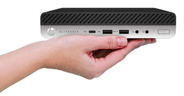 HP EliteDesk 800 G4 Mini PC | Core i5 8500T 8th Gen Processor | 16GB RAM | 512GB SSD