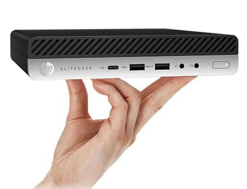 HP EliteDesk 800 G4 Mini PC | Core i5 8500T 8th Gen Processor | 16GB RAM | 512GB SSD