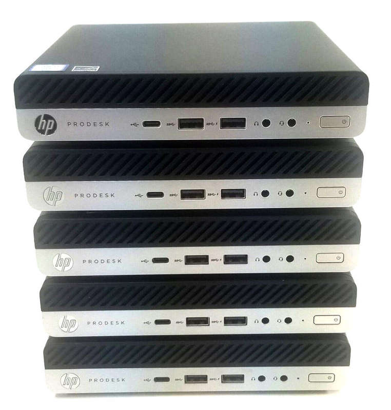 HP EliteDesk 800 G4 Desktop Mini Computer | Core i5 8500T 8th Gen Barebone PC [no HDD & no RAM]