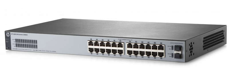 Hewlett Packard Enterprise OfficeConnect 1820 24G Managed L2 Gigabit Ethernet Switch with POE