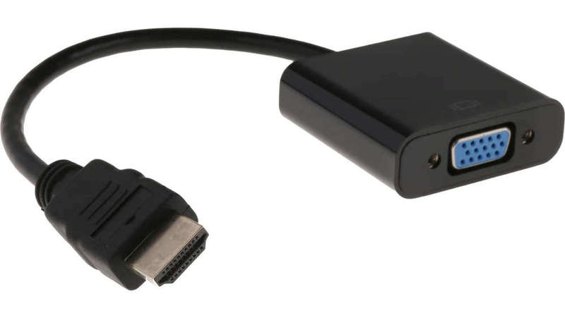 HDMI to VGA Adapter Converter 1080P - HDMI Male to VGA Female Adapter