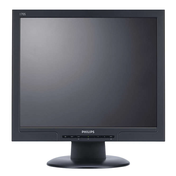 Philips 17-inch 170S 1280x1024 LCD Monitor Black Brilliance 170S9  Computer Monitor DVI & VGA PORTS