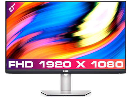Dell S2721HN 27-inch Full LCD Monitor  - 2 x HDMI Ports