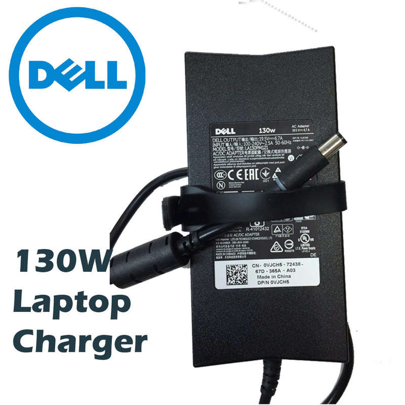130W Original Dell Laptop Power Adapter Charger 19.5v 6.7a LA130PM121