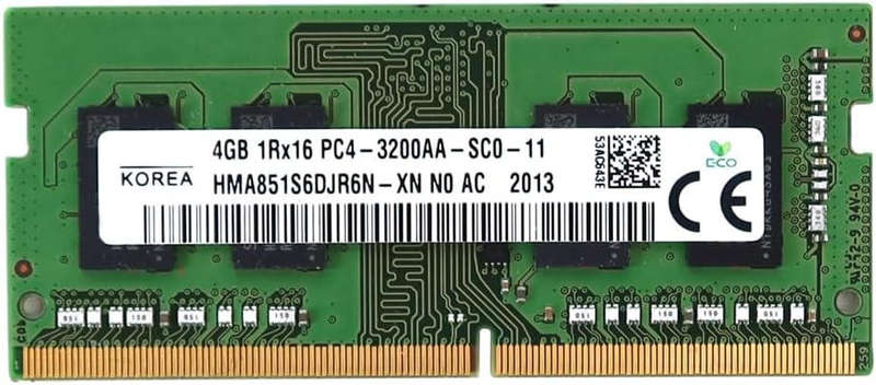 SK Hynix 4GB DDR4 3200Mhz RAM Memory for Laptops Mini PCs