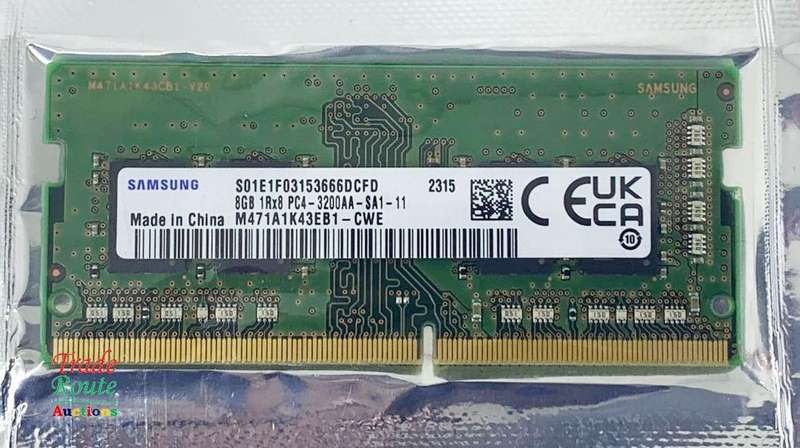 SAMSUNG 8GB DDR4 RAM 3200 MHz Memory Module for Laptops