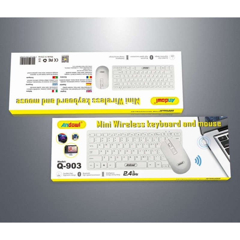 Wireless Keyboard and Mouse Combo For PC Computer & Apple Imacs