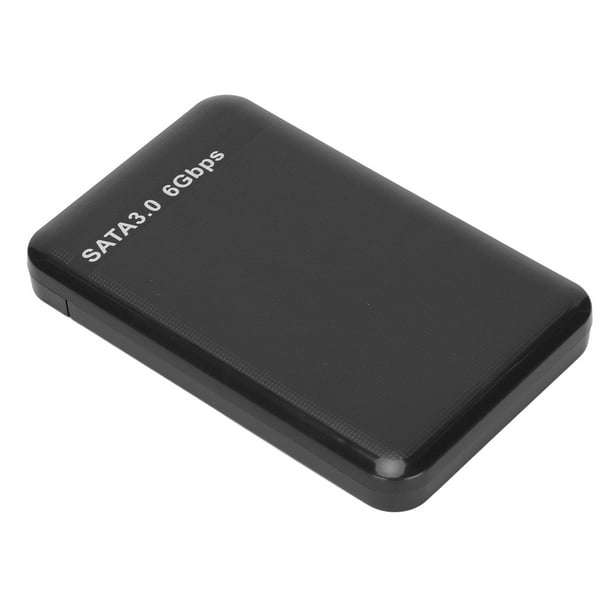 USB 3.0 SATA External Hard Drive Case 2.5 Inch Enclosure Caddy for HDD SSD [Black]