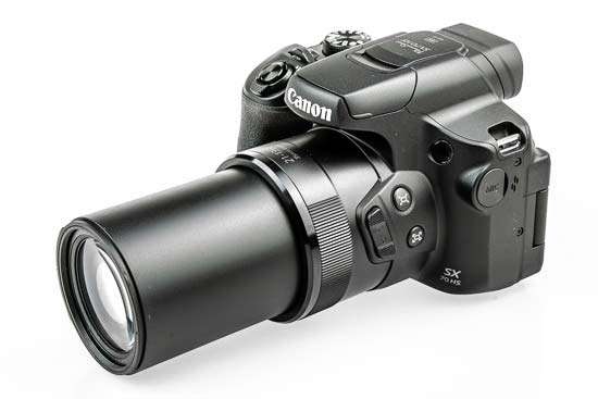 Canon PowerShot SX70 HS 4K 20.3MP 65x Optical Zoom Wi-Fi Digital Camera (Scratch on Lens)