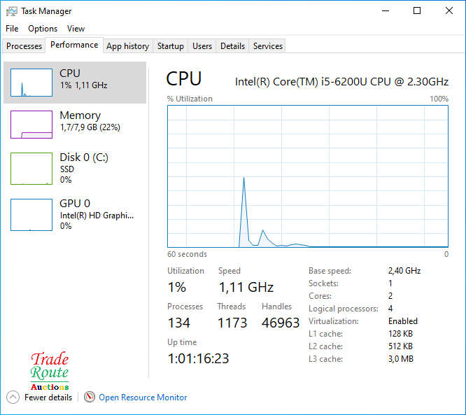 ASUS X555UA LAPTOP - NOTEBOOK | CORE i5 6200U 6th Gen @ 2.3GHz  | 8GB RAM | 250GB SSD