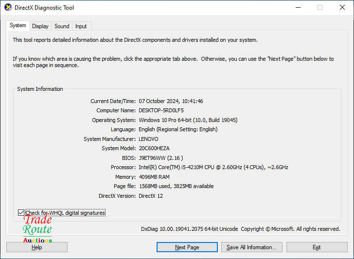 LENOVO E540 15.6 inch LAPTOP | CORE i5 4210M 2.6GHz | 4GB RAM | 500GB HDD - Salvage Stock Plz Read