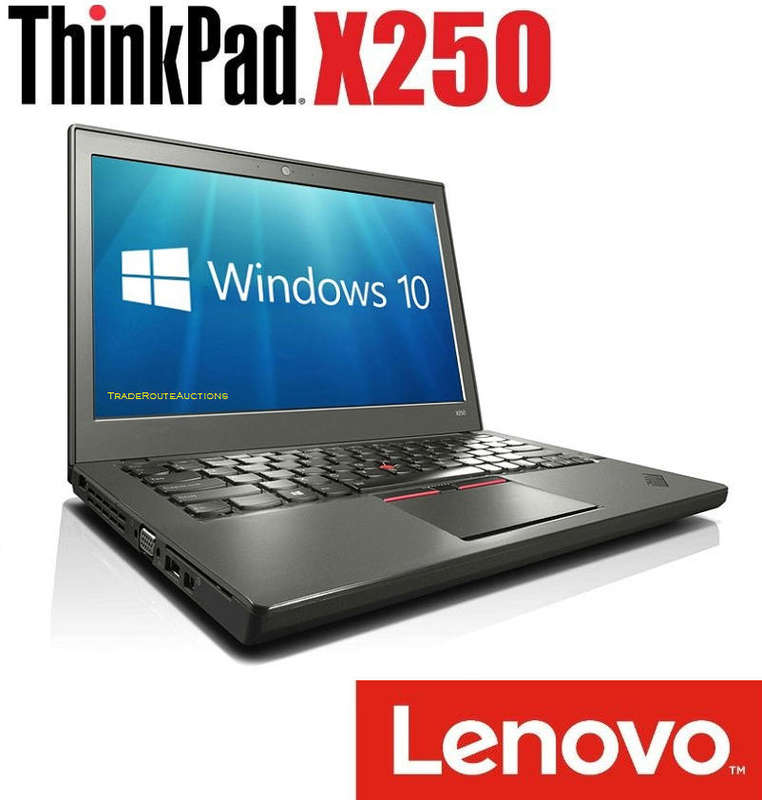 LENOVO Thinkpad X250 12.5" NoteBook | CORE i5 2.3GHz | 8GB RAM | 500GB HDD