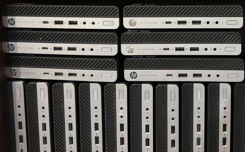 HP EliteDesk 800 G4 Desktop Mini Computer | Core i5 8500T 8th Gen Barebone PC [no HDD & no RAM]