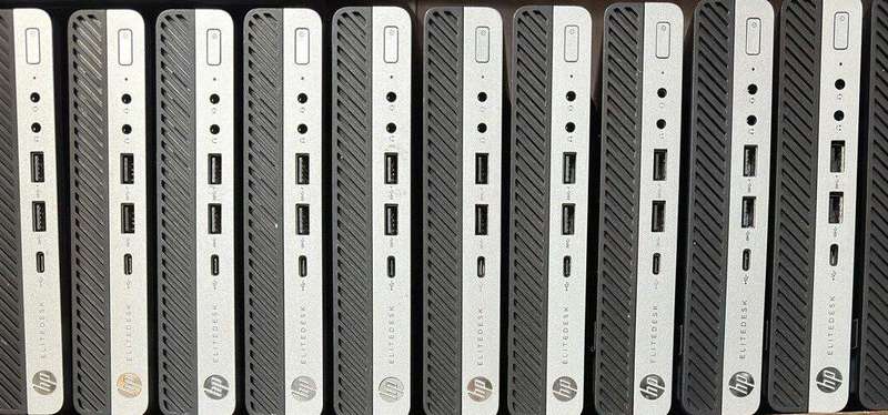 HP EliteDesk 800 G4 Desktop Mini Computer | Core i5 8500T 8th Gen Barebone PC [no HDD & no RAM]