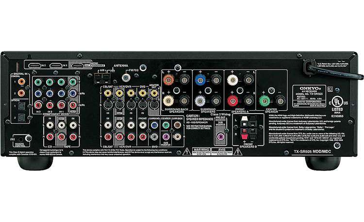 Onkyo 7.1CH AV Receiver 130W/CH - TX-SR505E Salvage stock