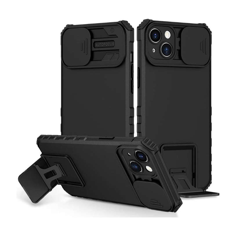 Iphone 13 pro maxCase with Slide Camera Cover, Armour Silicone TPU