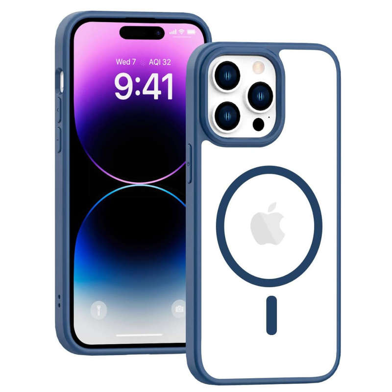 Case for iPhone 14 Pro Max Clear Case.Compatible with Magsafe,Drop Protection, Shockproof and Non-Ye