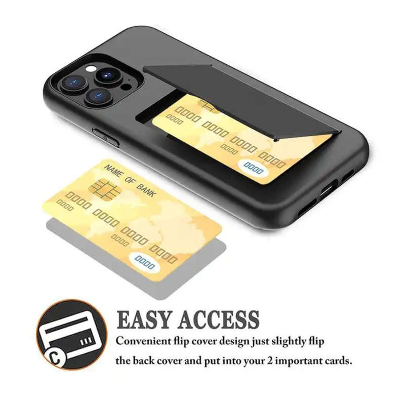 Iphone 14 pro max wallet case and Pc Bumper