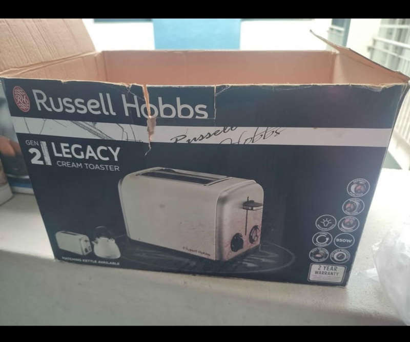 Russsel Hobbs 2 slice toaster