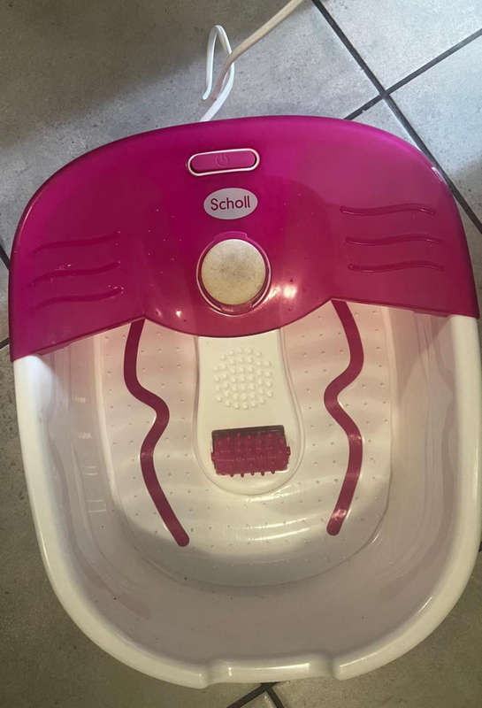 Scholl pedicure foot spa